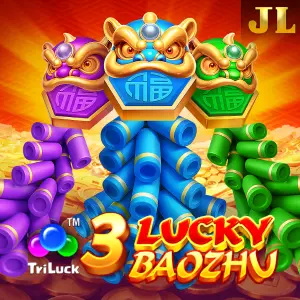 Jili : 3 Lucky Baozhu - POCKETSLOT777