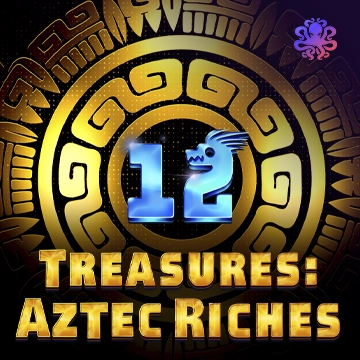 Octoplay : 12 Treasures: Aztec Riches - POCKETSLOT777