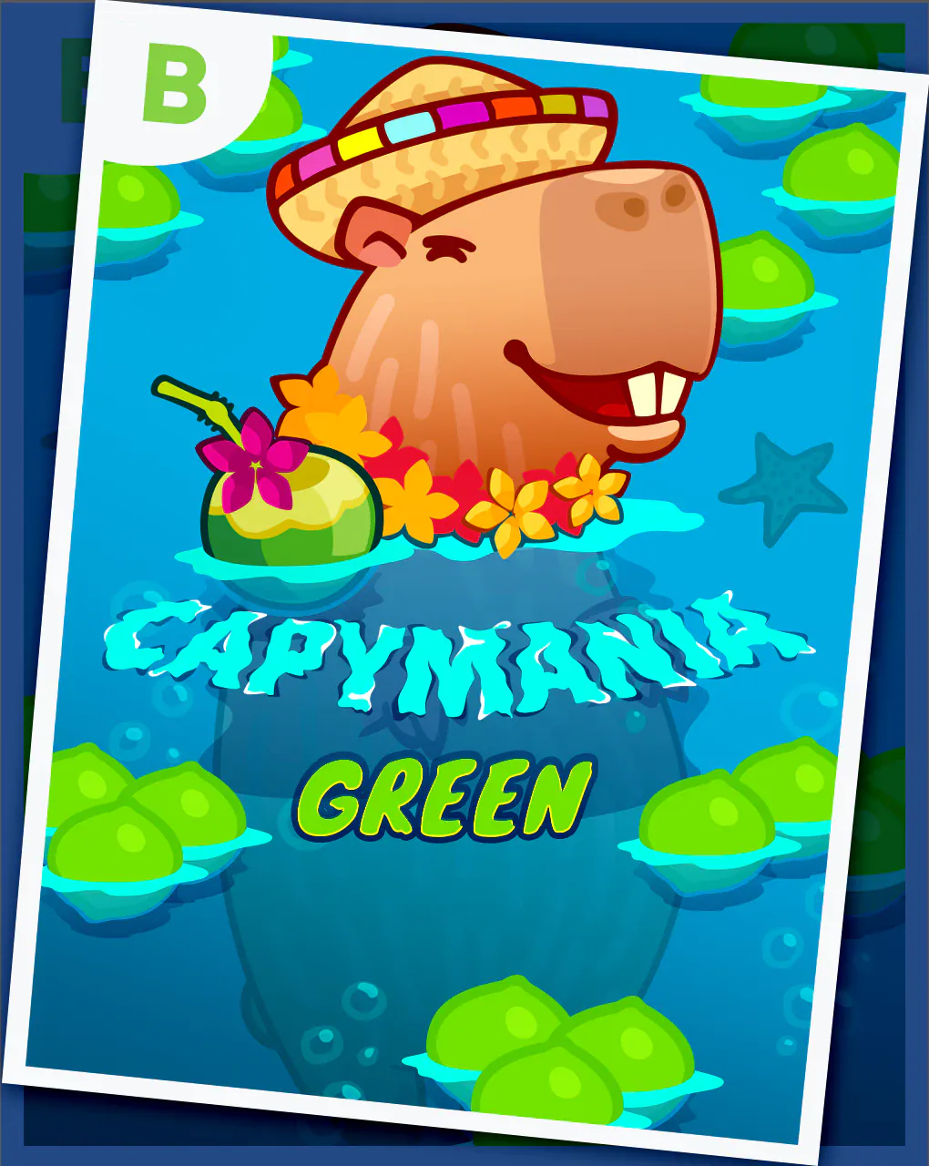Capymania Green - POCKETSLOT777