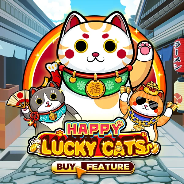 Happy Lucky Cats - POCKETSLOT777