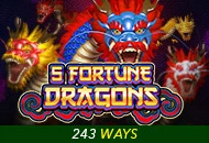 Spadegaming : 5 Fortune Dragons - POCKETSLOT777